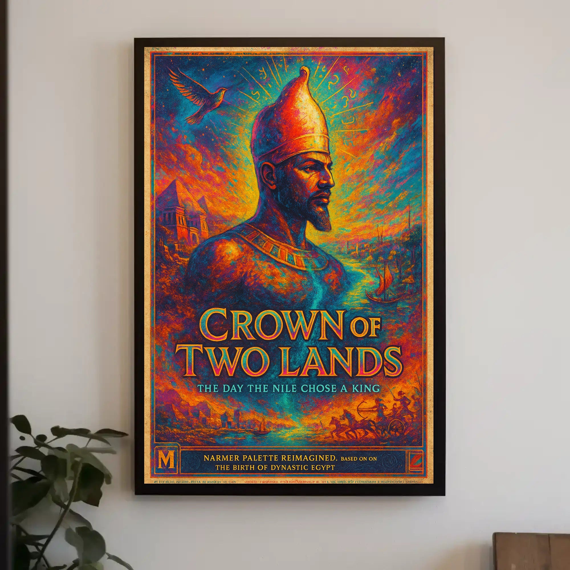 Ancient Egypt Regal Unification Historical or Presidential Poster