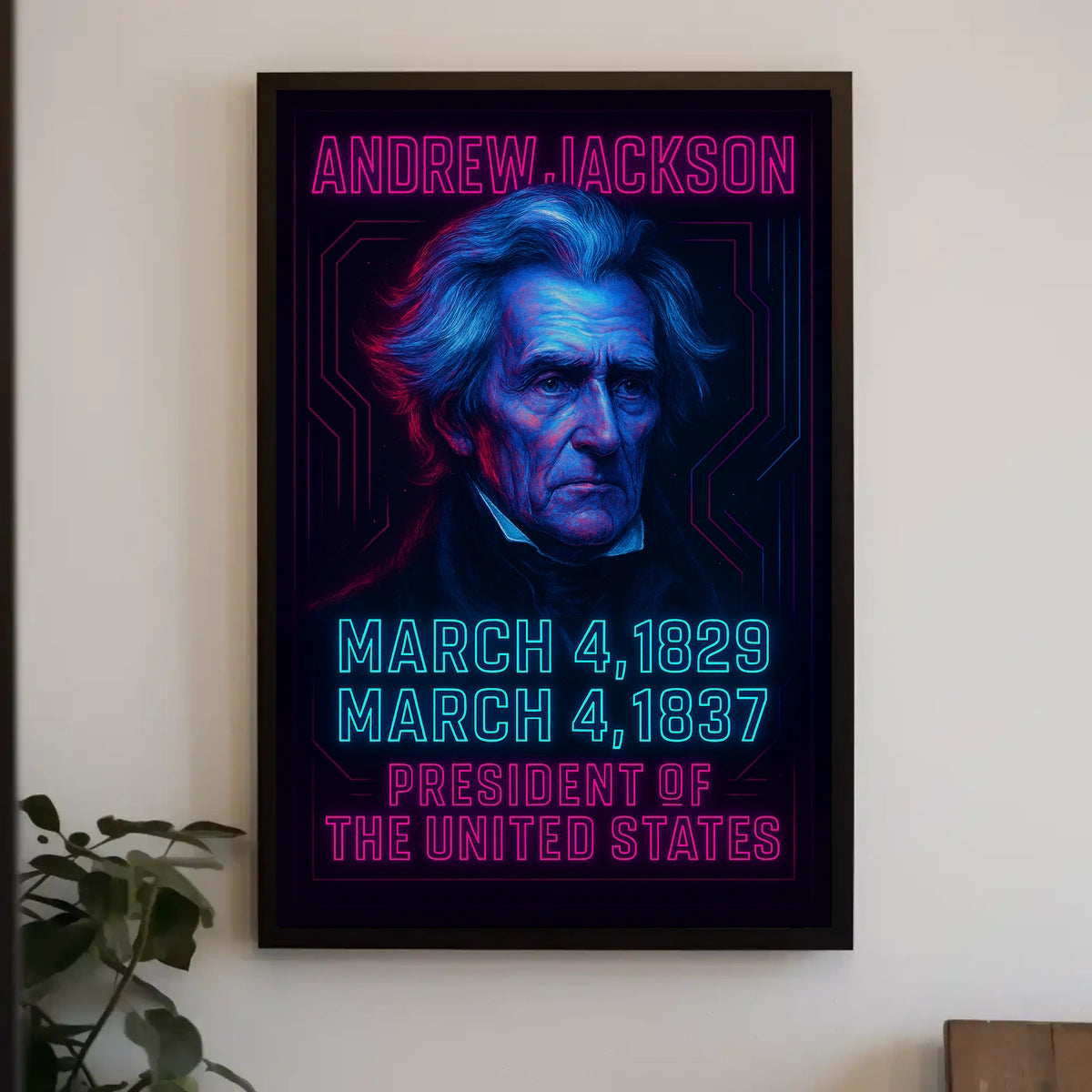 Andrew Jackson 7th President Poster