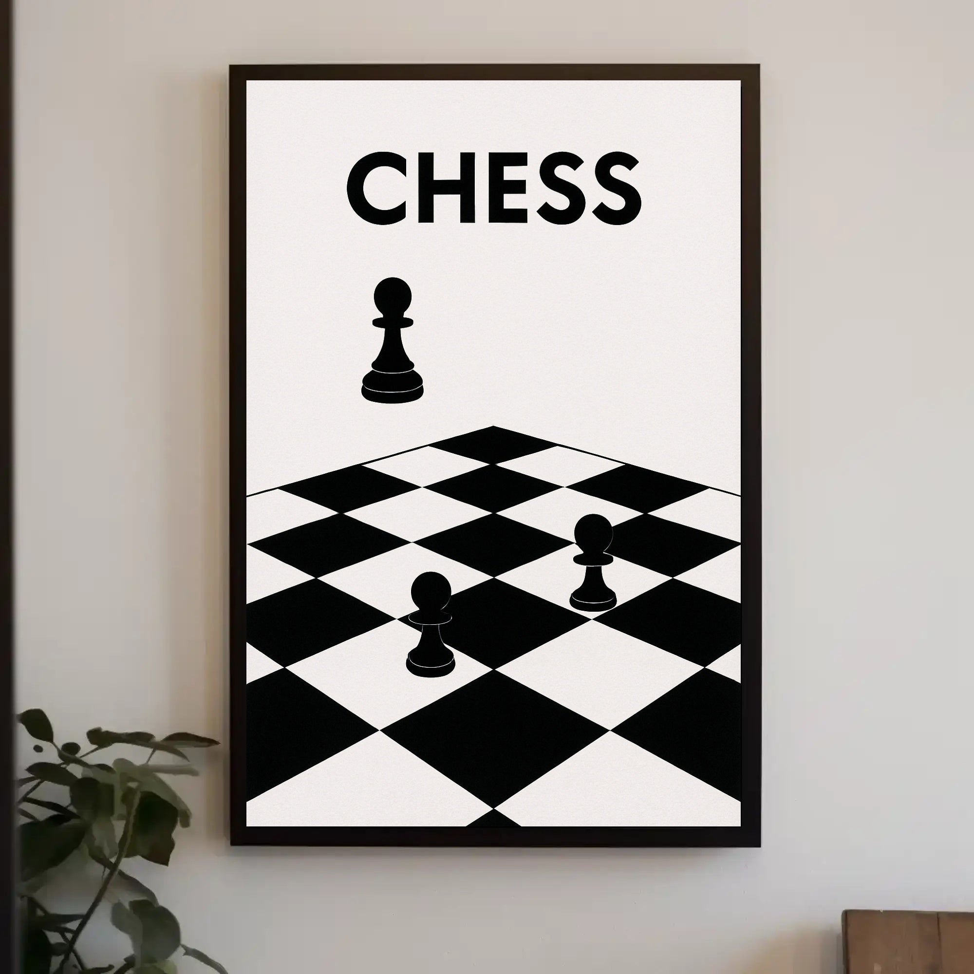 Chess Strategy Poster PosterGoat