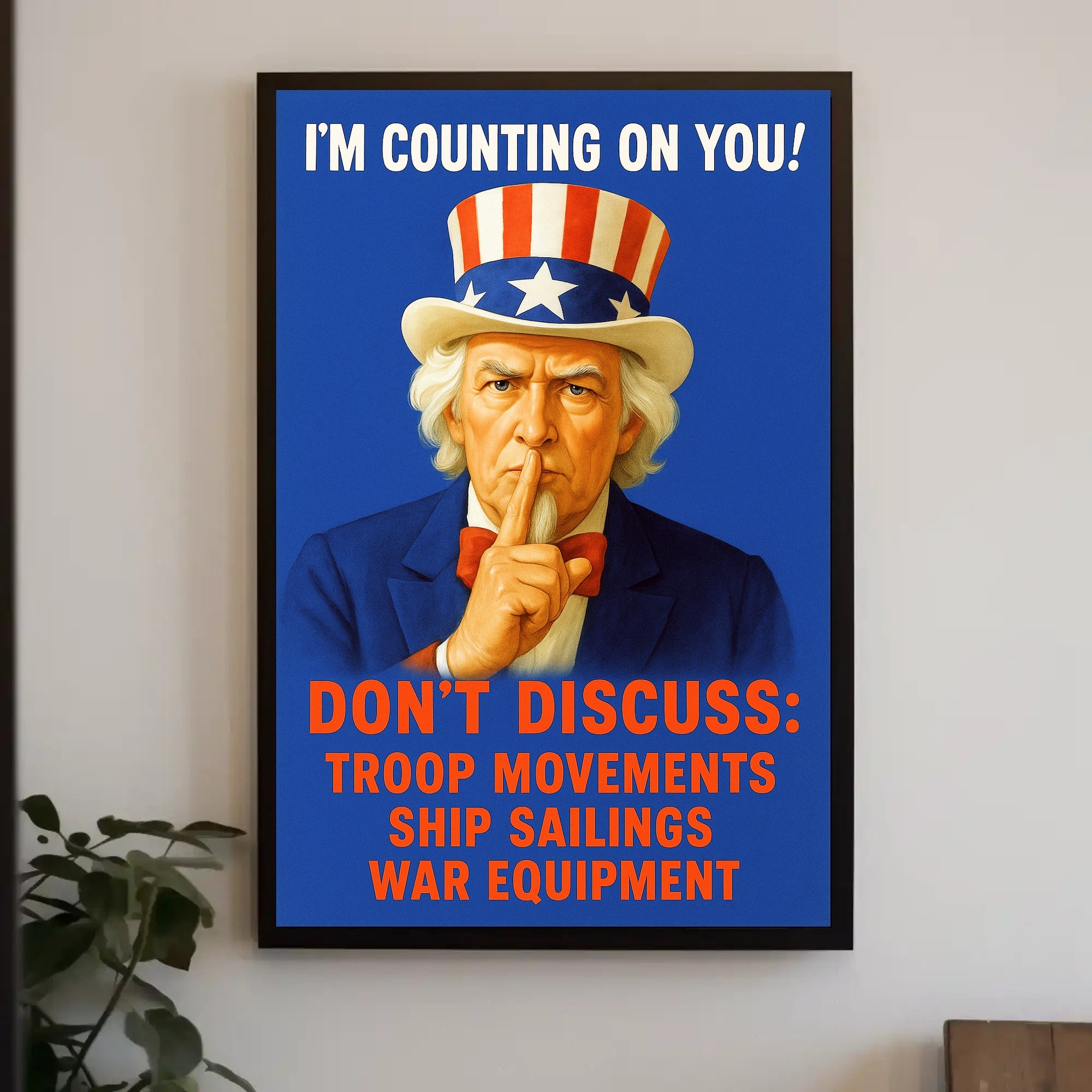 I'm Counting on You! Poster PosterGoat