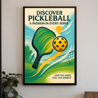 Discover Pickleball Poster