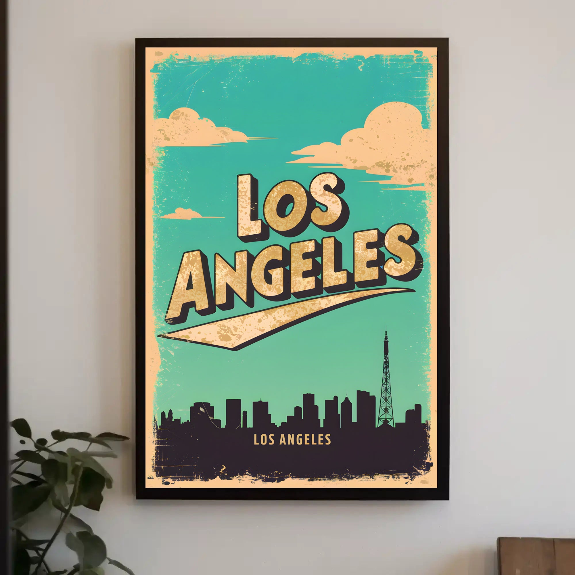 Vintage Los Angeles Poster