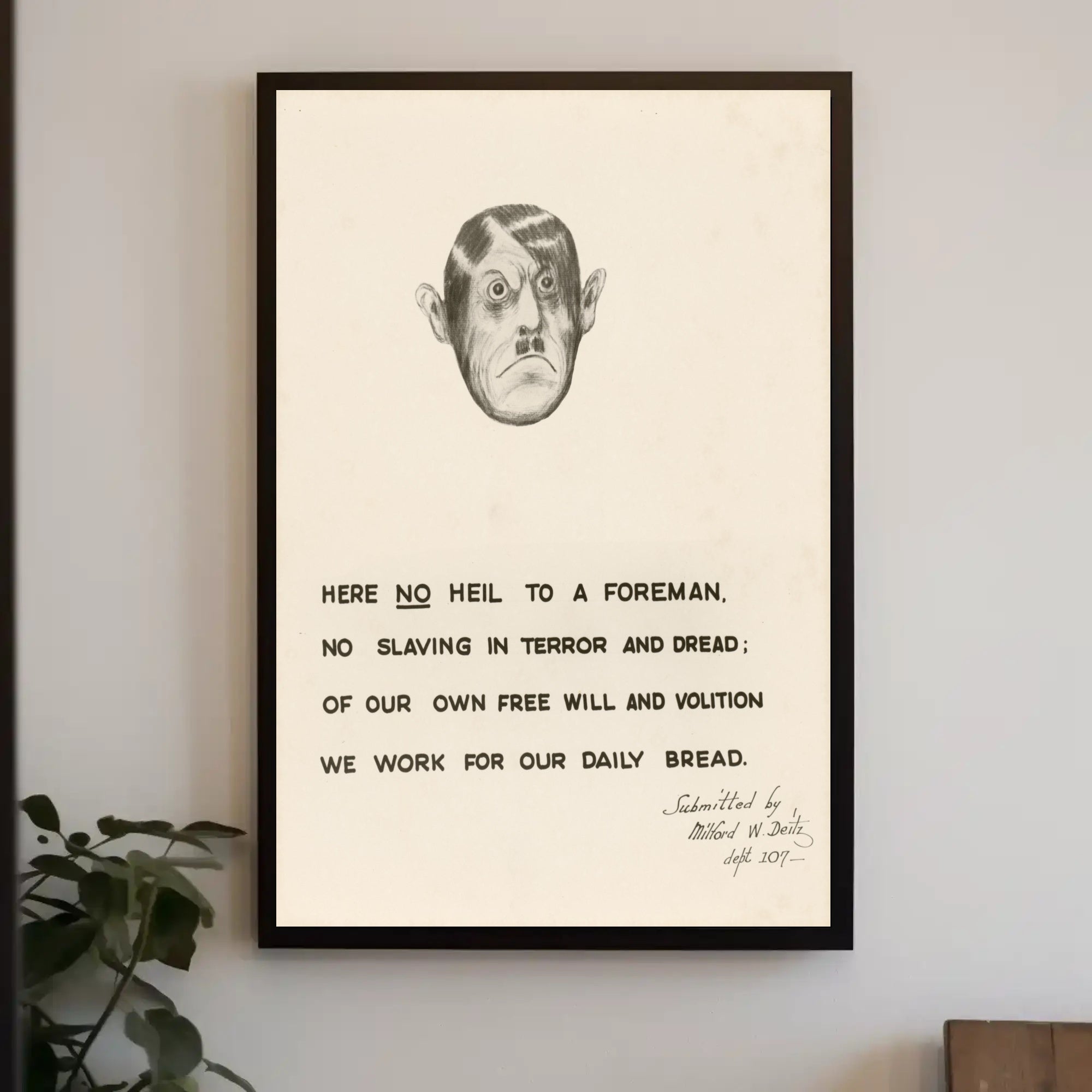 Freedom from Oppression Poster PosterGoat