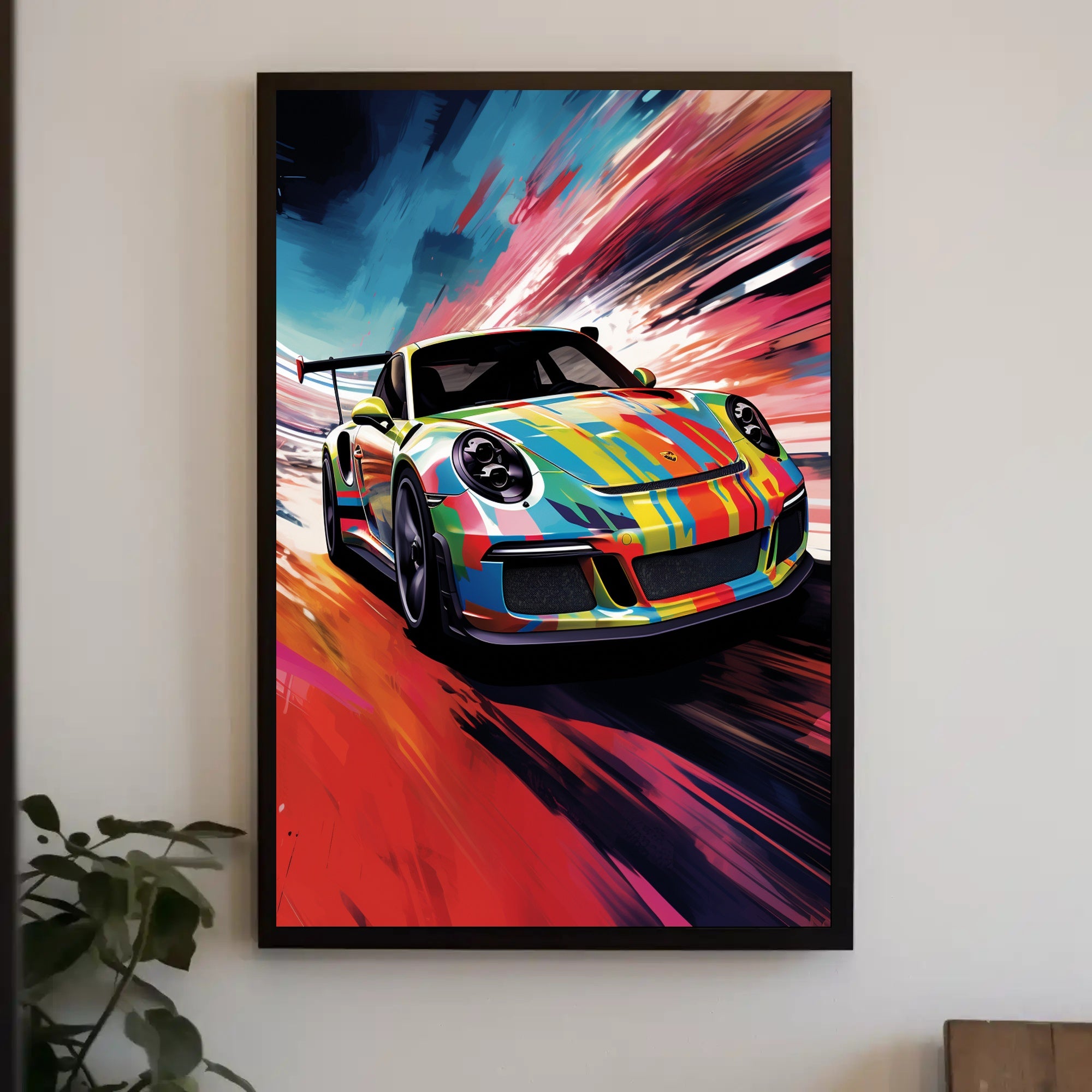 Vibrant Speed Poster