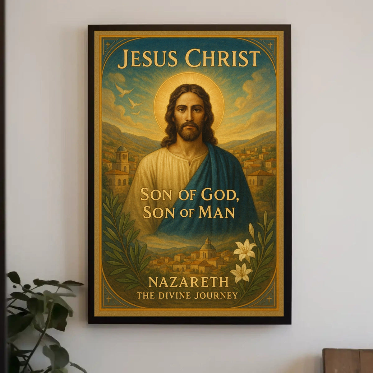 Jesus Christ The Divine Journey Poster