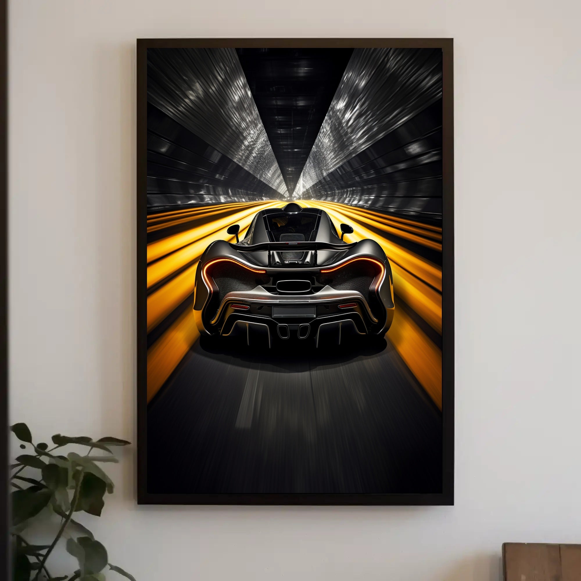 Speed in Motion Poster PosterGoat