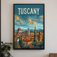Scenic Tuscany Poster