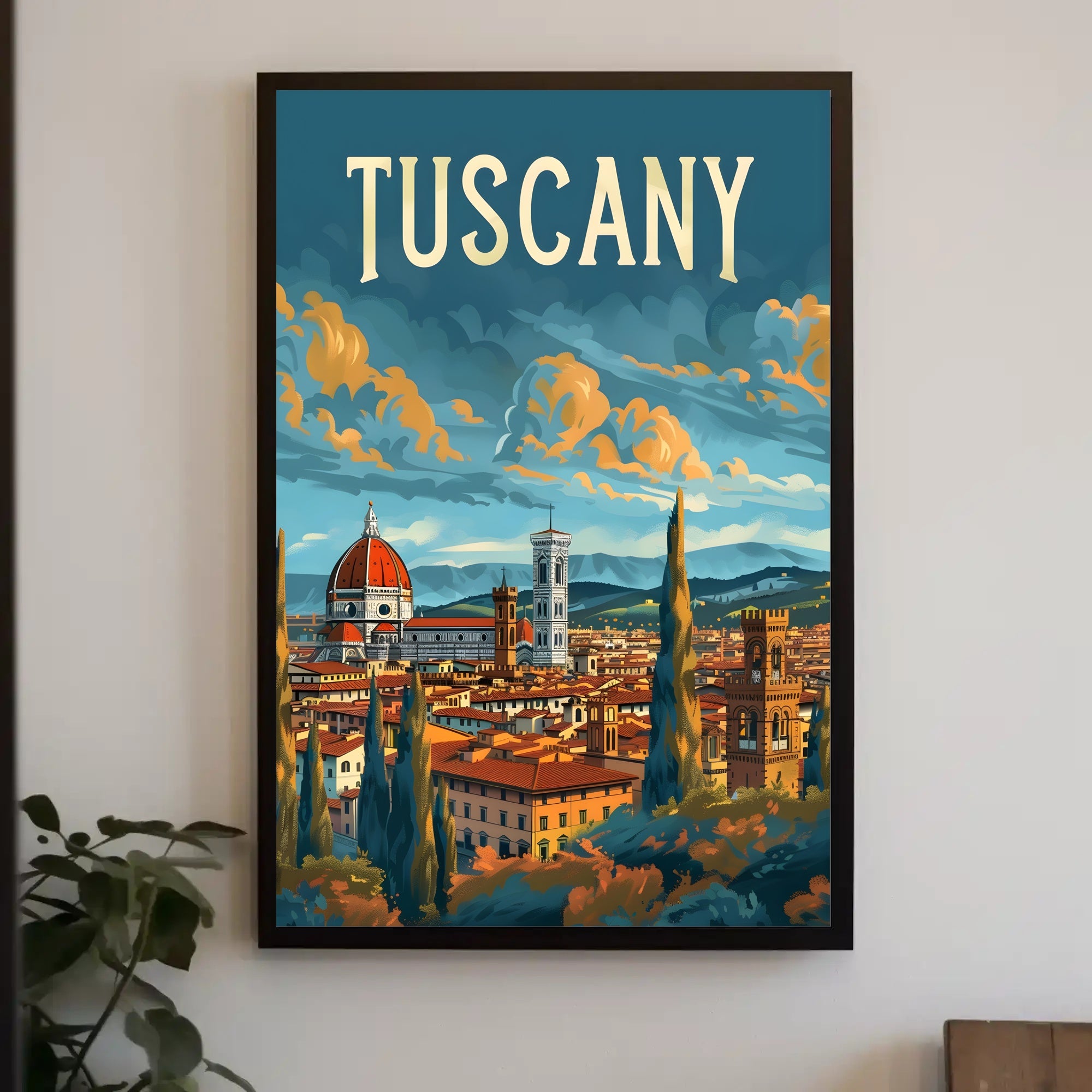 Scenic Tuscany Poster