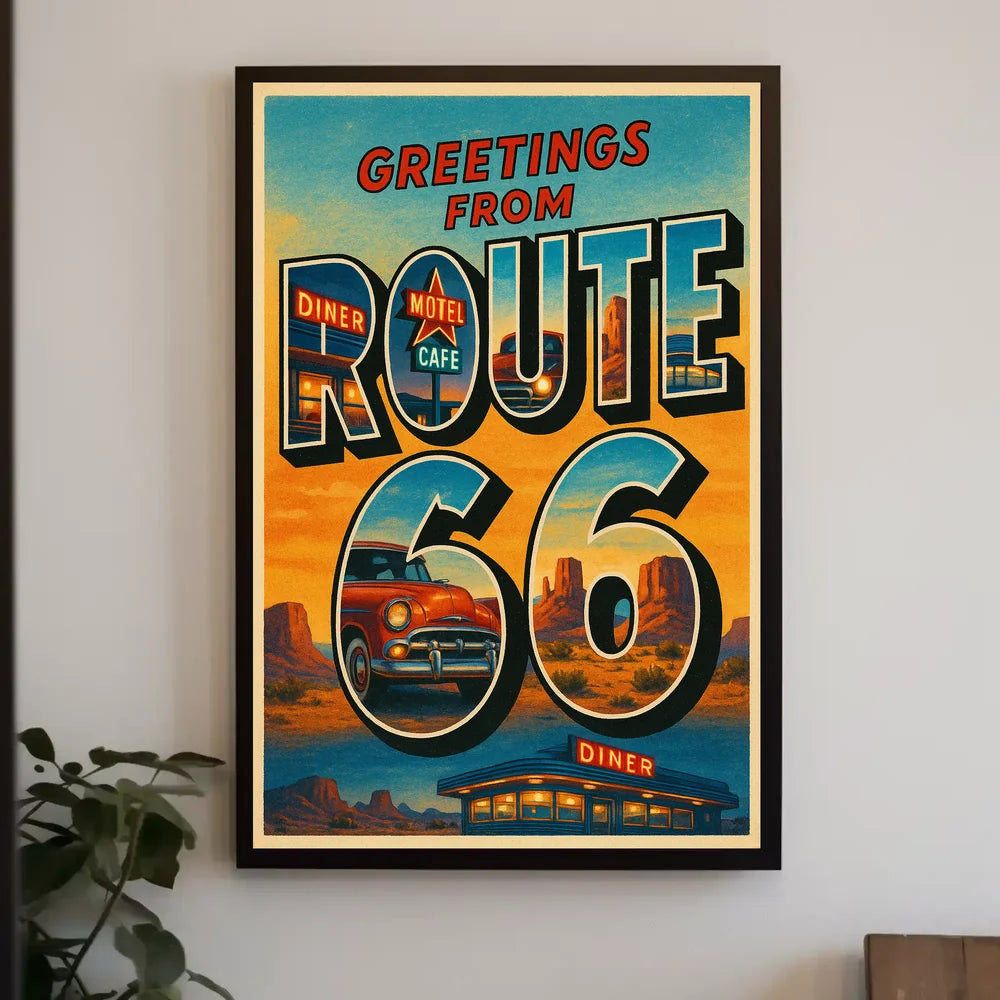 Abstract Modernism Art Expression Poster