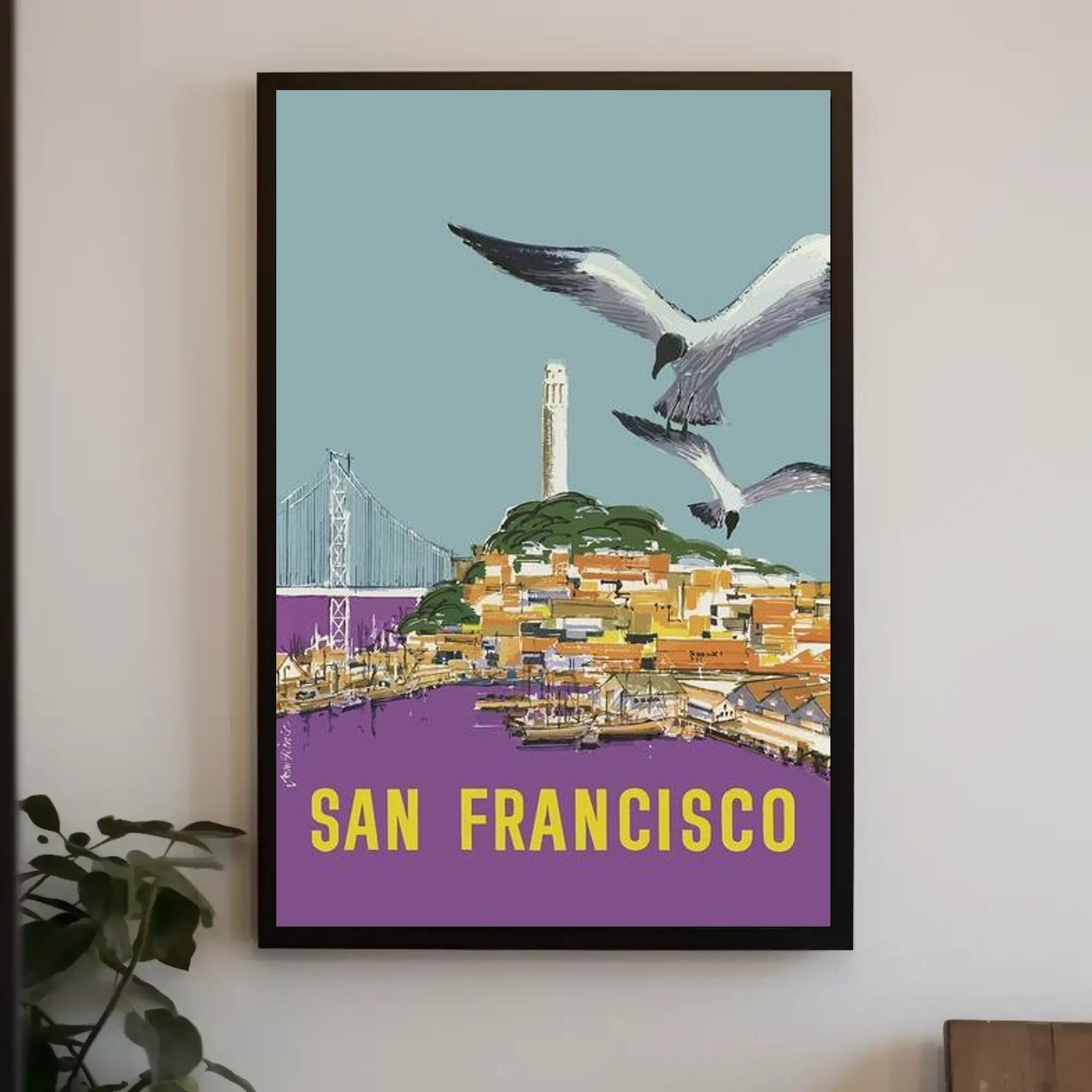 San Francisco Scenic Poster PosterGoat