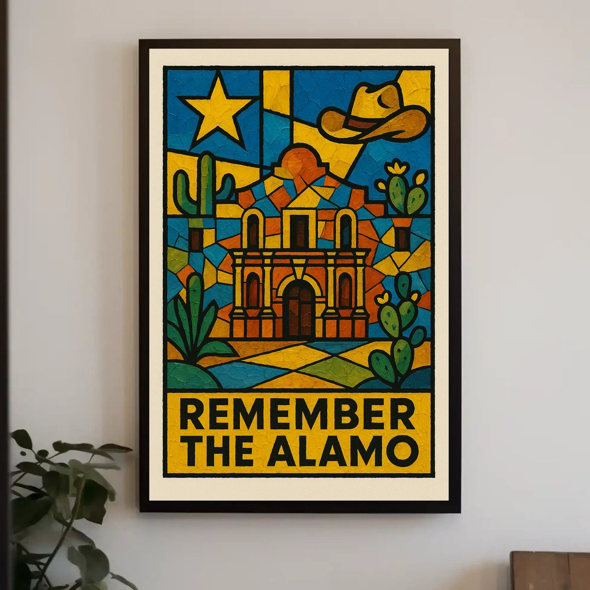 Remember The Alamo Poster