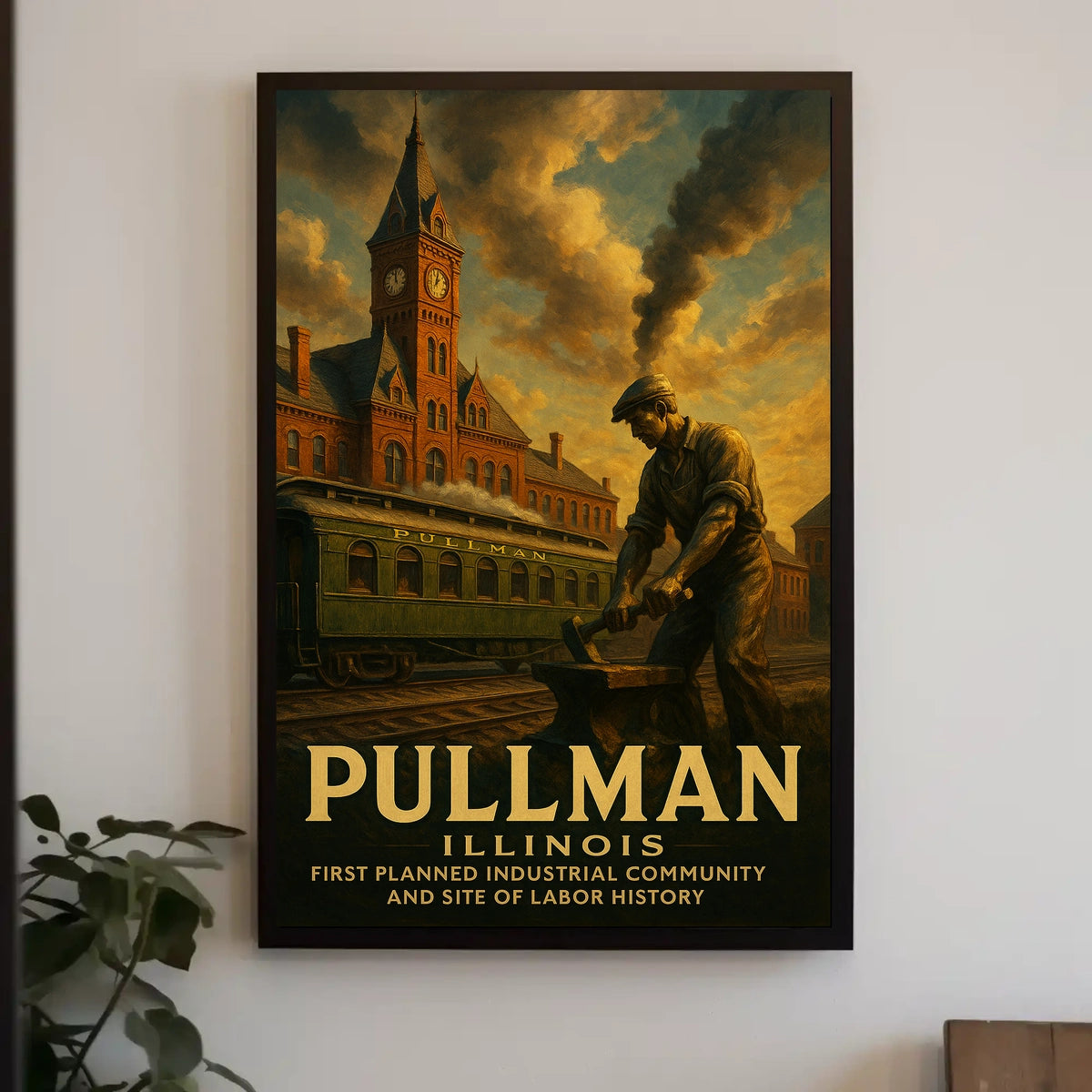 Pullman, Illinois A Historical Poster