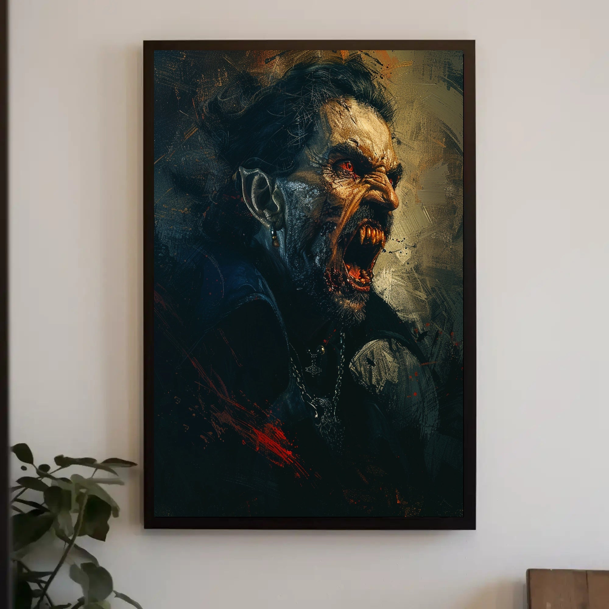 The Ferocious Vampire Poster PosterGoat