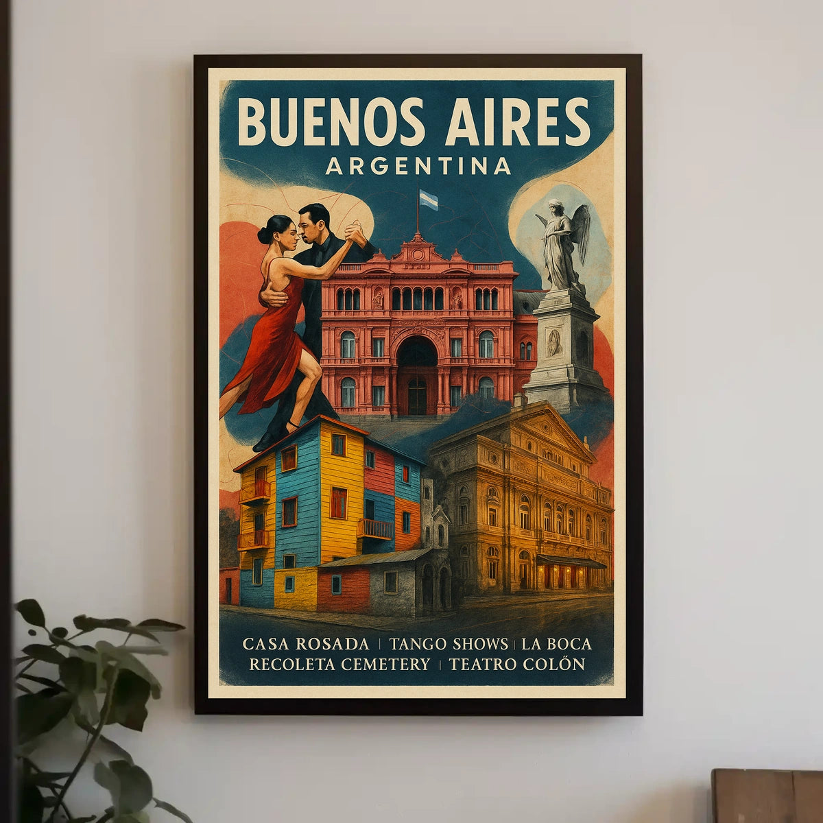 Discover Buenos Aires Poster
