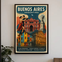 Discover Buenos Aires Poster