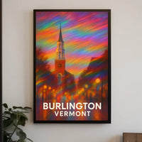 Burlington Vermont Wanderlust Photography Poster