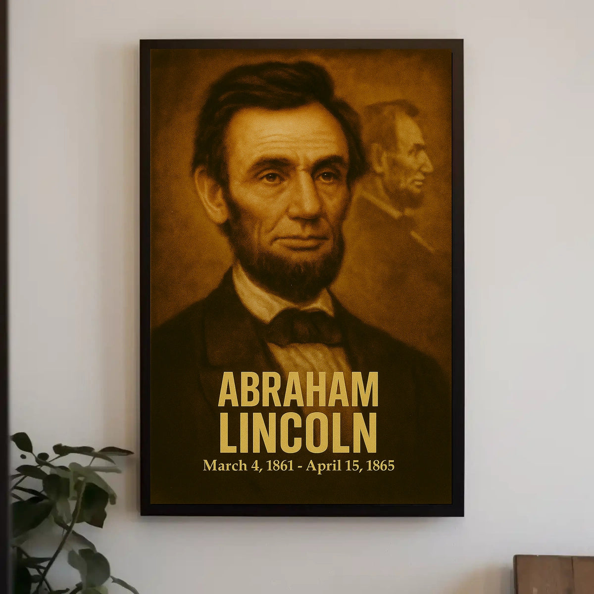 Abraham Lincoln 16Th President Poster