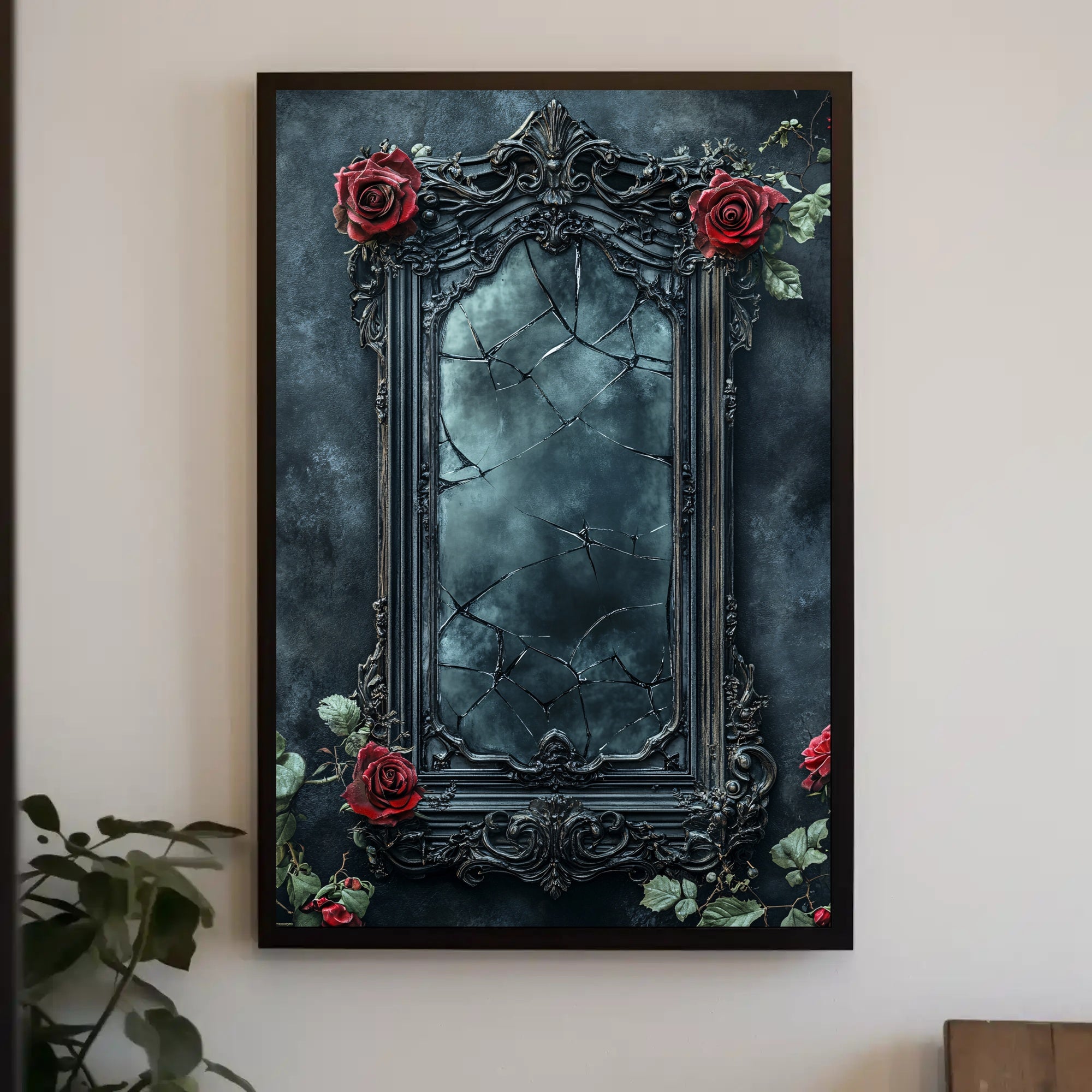 Reflections Of Elegance And Decay Poster