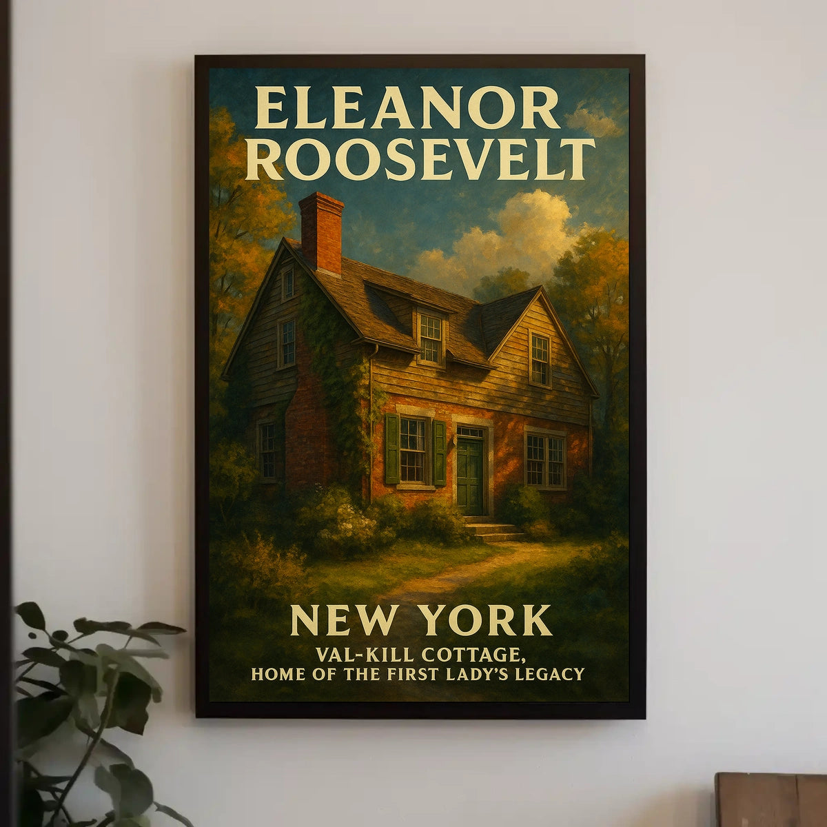 Eleanor Roosevelt Val-Kill Cottage Poster