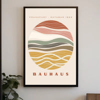 Bauhaus in Frankfurt October 1923 Poster