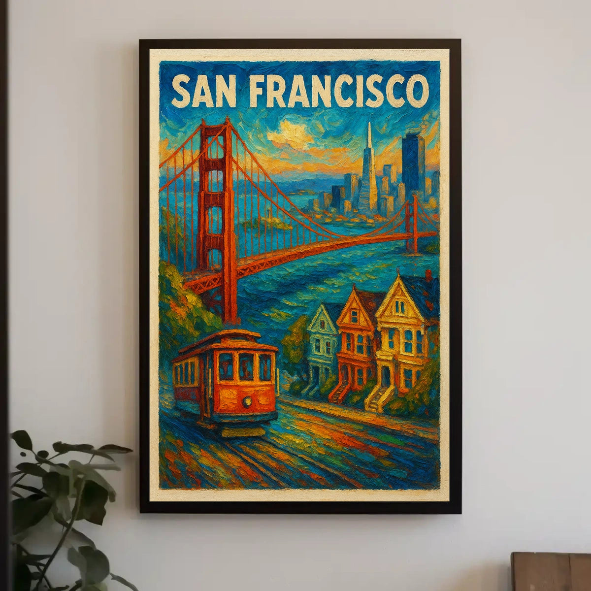 Vibrant San Francisco Poster