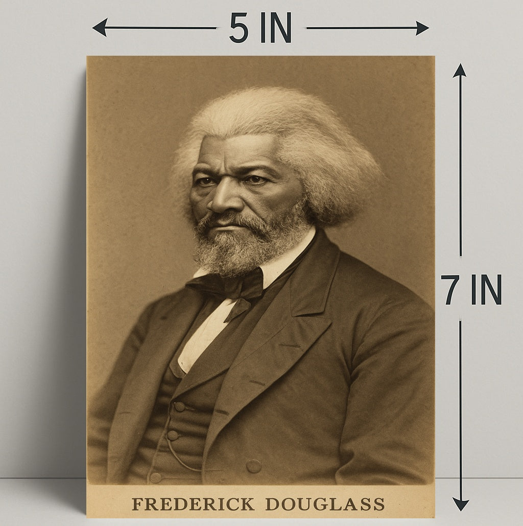 Frederick Douglass Portrait Poster PosterGoat