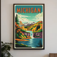 Michigan's Scenic Beauty Poster