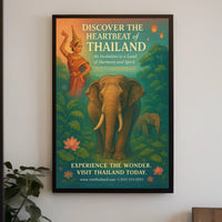 Discover The Heartbeat Of Thailand Poster