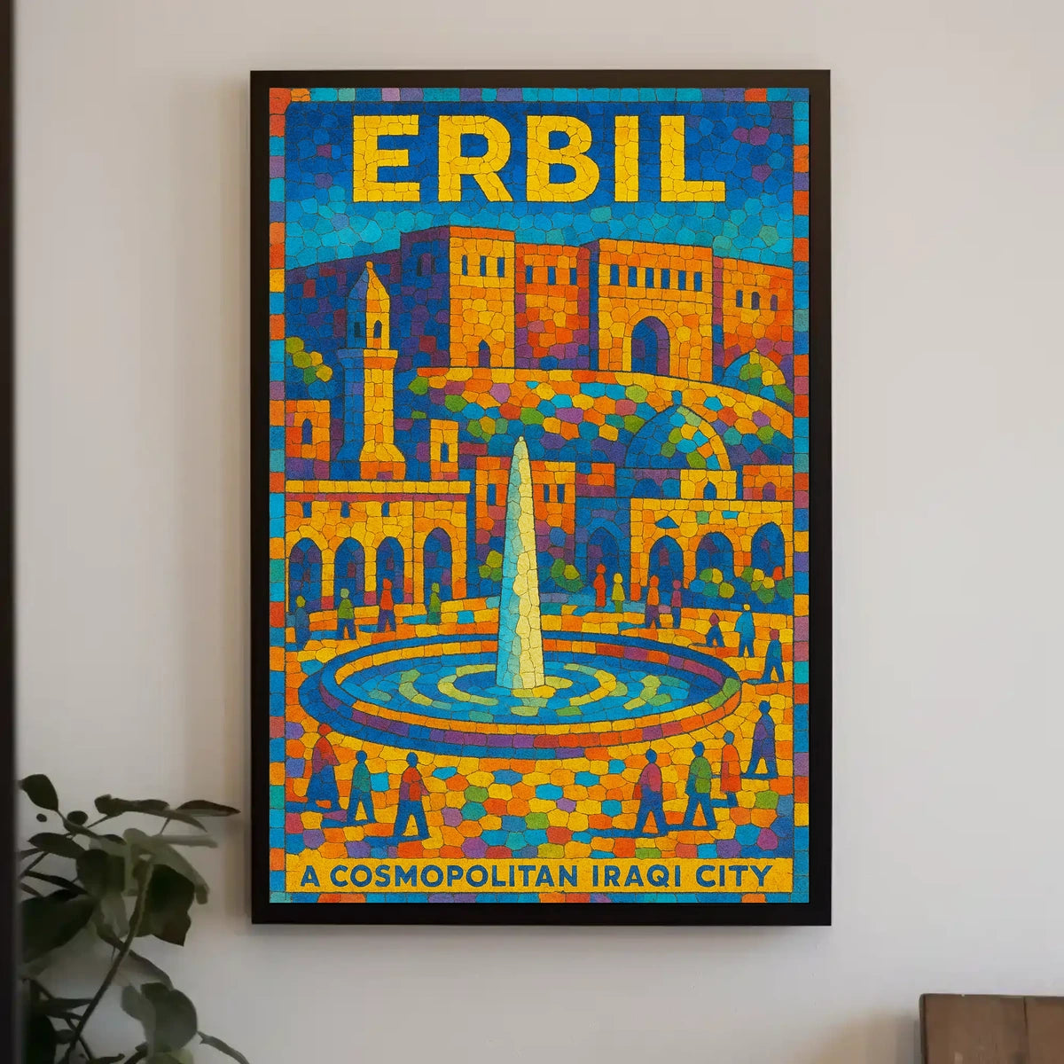Erbil A Cosmopolitan Iraqi City Poster