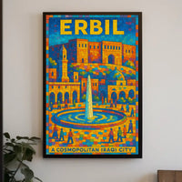 Erbil A Cosmopolitan Iraqi City Poster