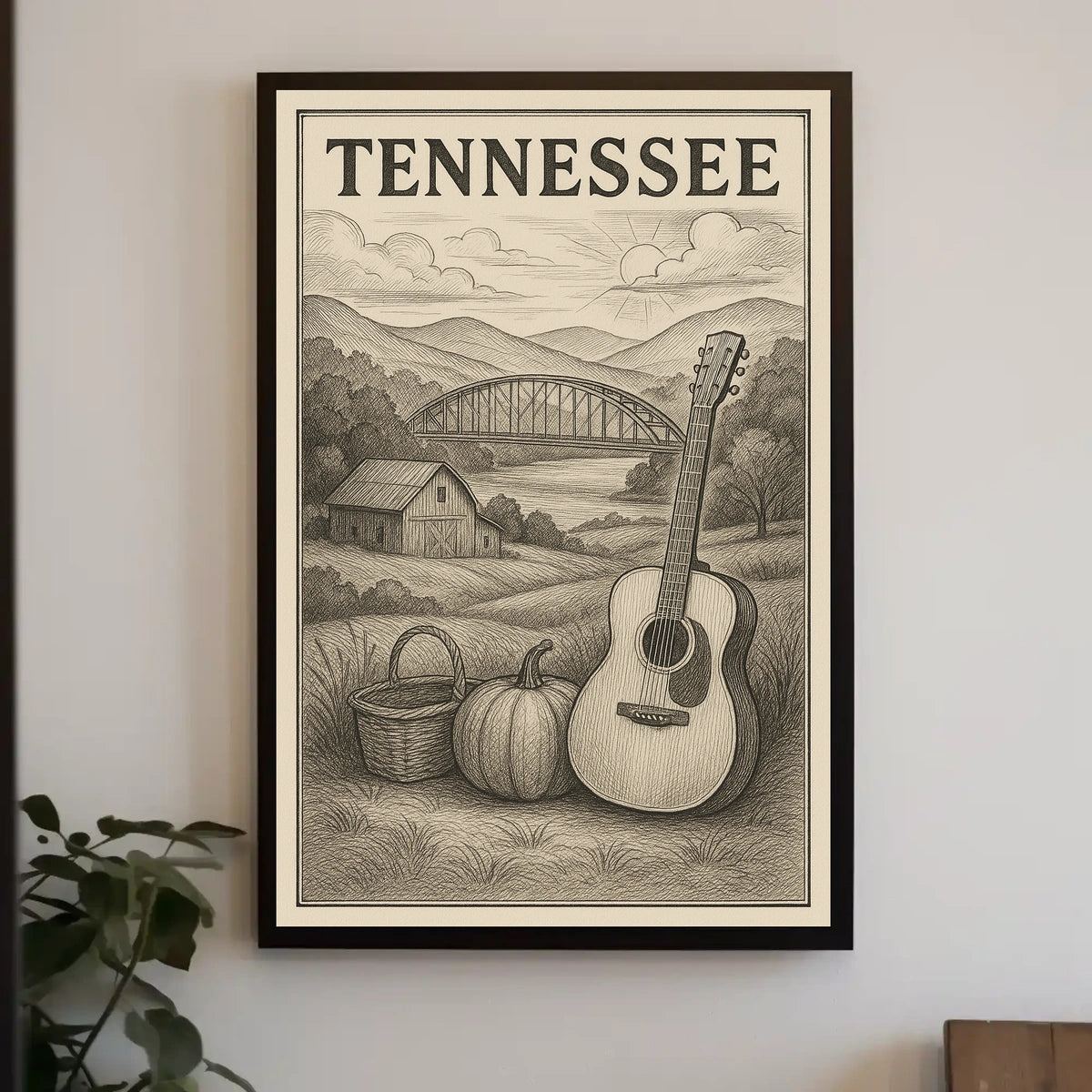 Tennessee Landscape Poster