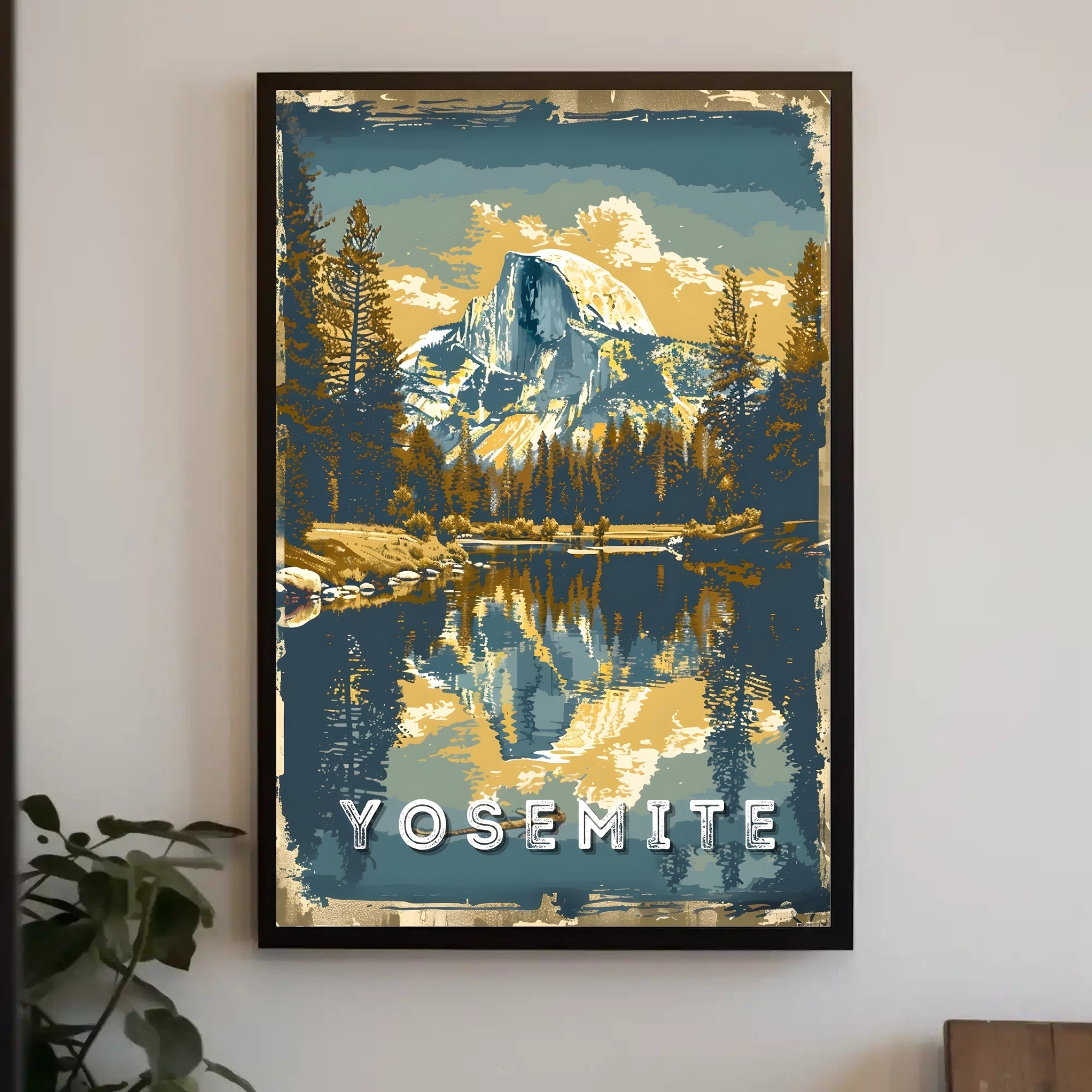 Yosemite Poster Art Poster
