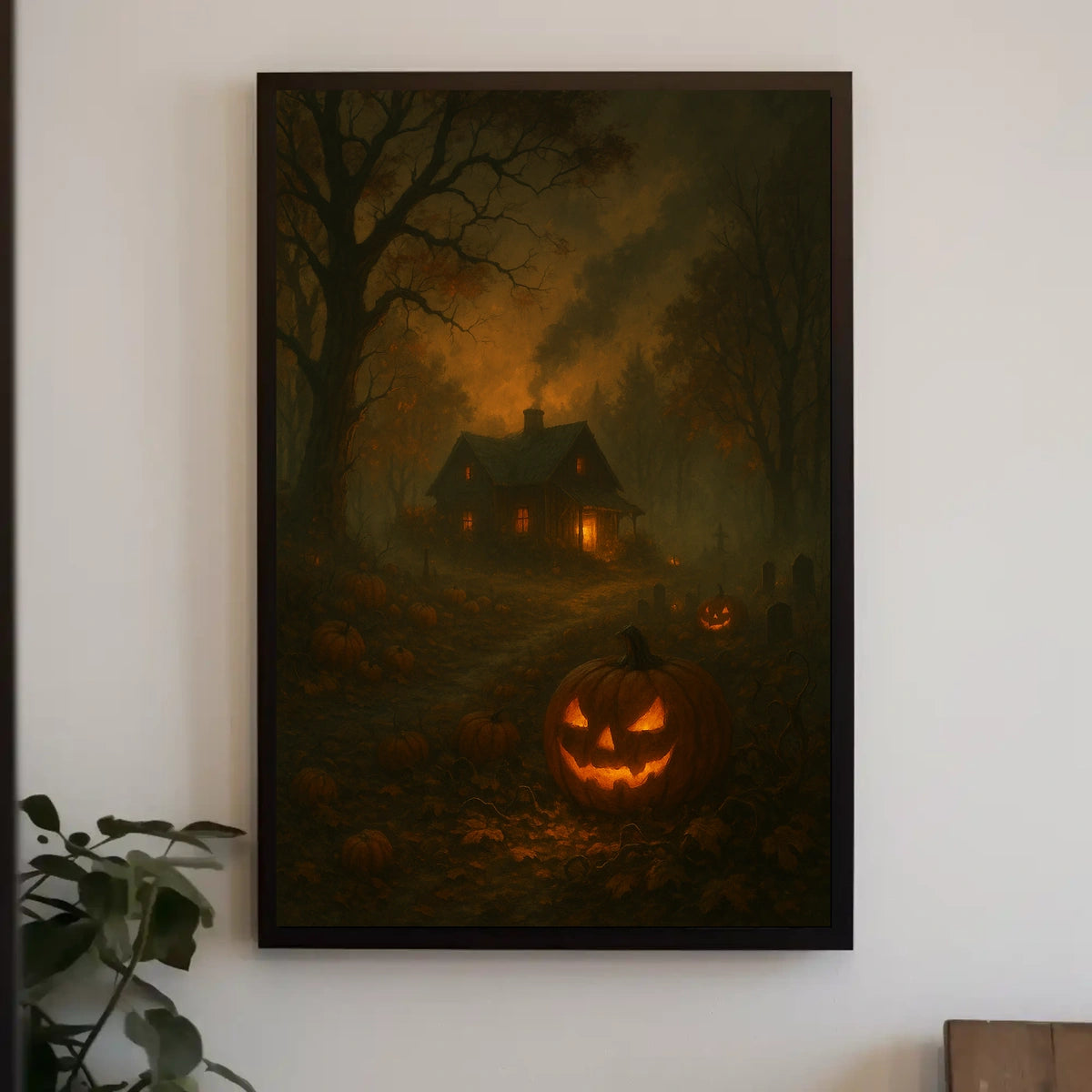 Haunted Harvest Night Poster