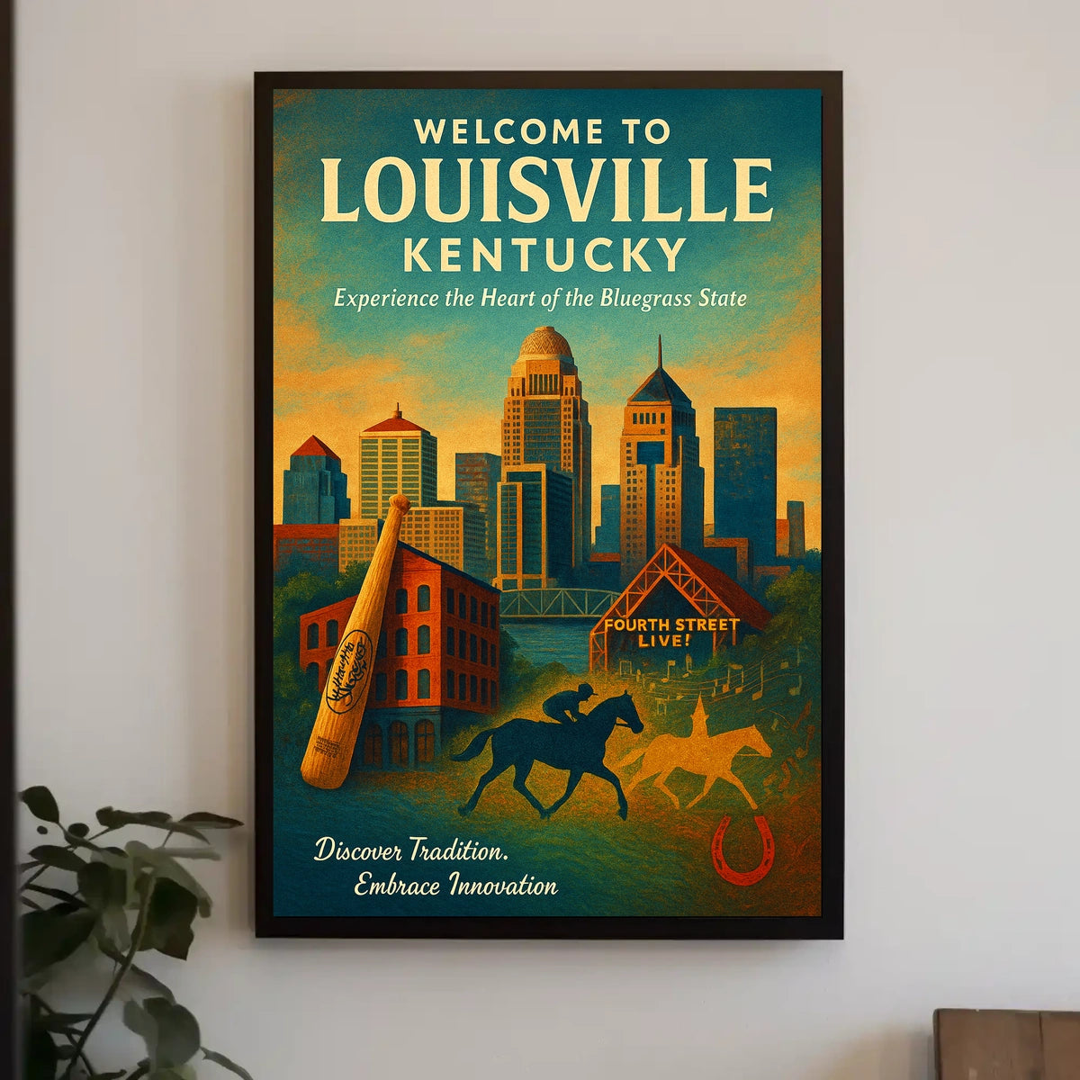 Welcome to Louisville, Kentucky Poster
