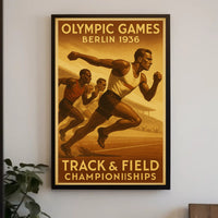Berlin 1936 Olympic Games Poster