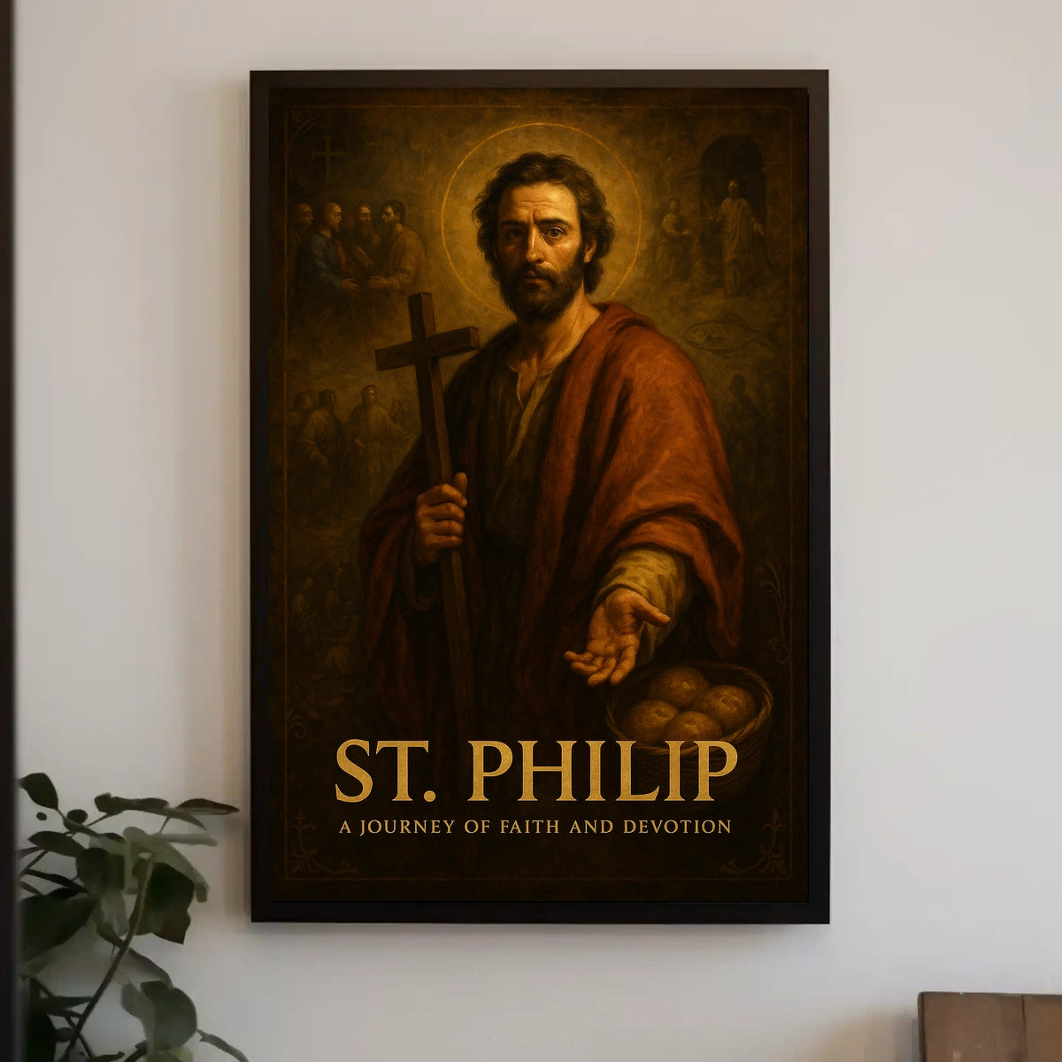St. Philip A Journey of Faith and Devotion Poster