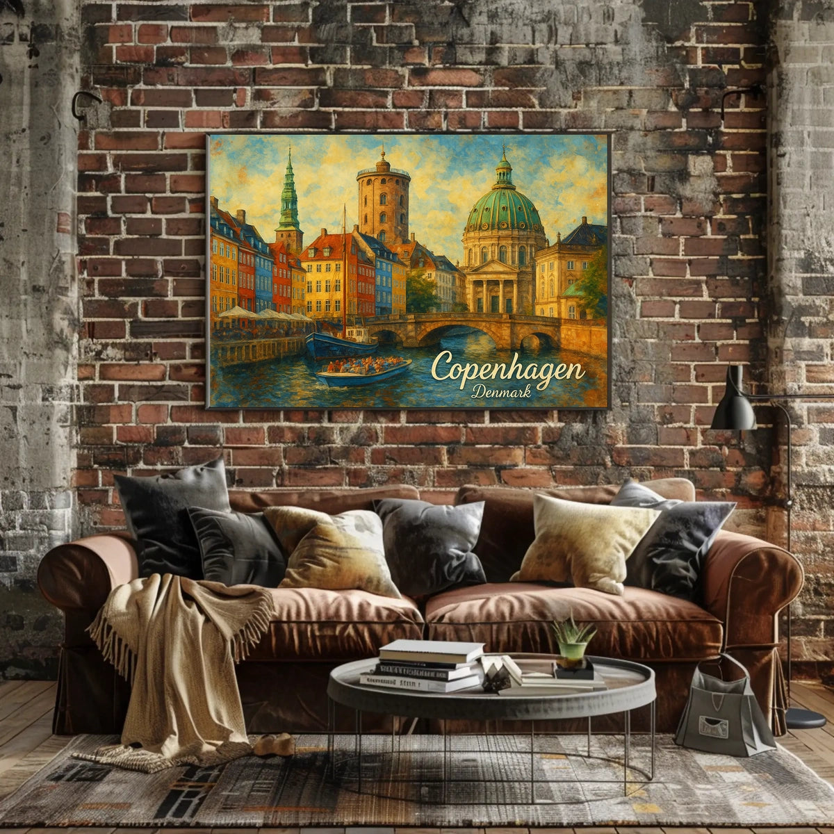 Copenhagen Charm Poster