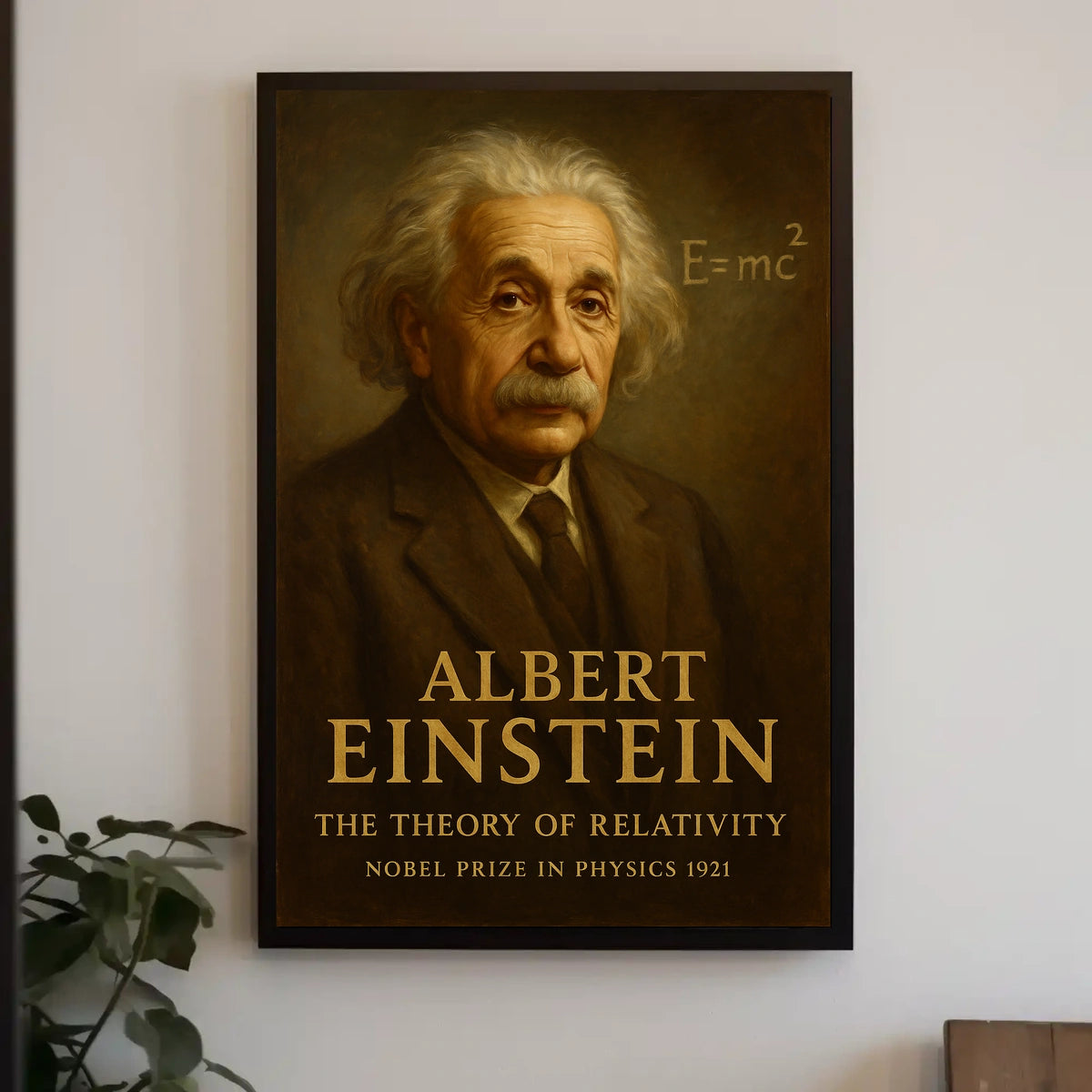 Albert Einstein The Theory Of Poster