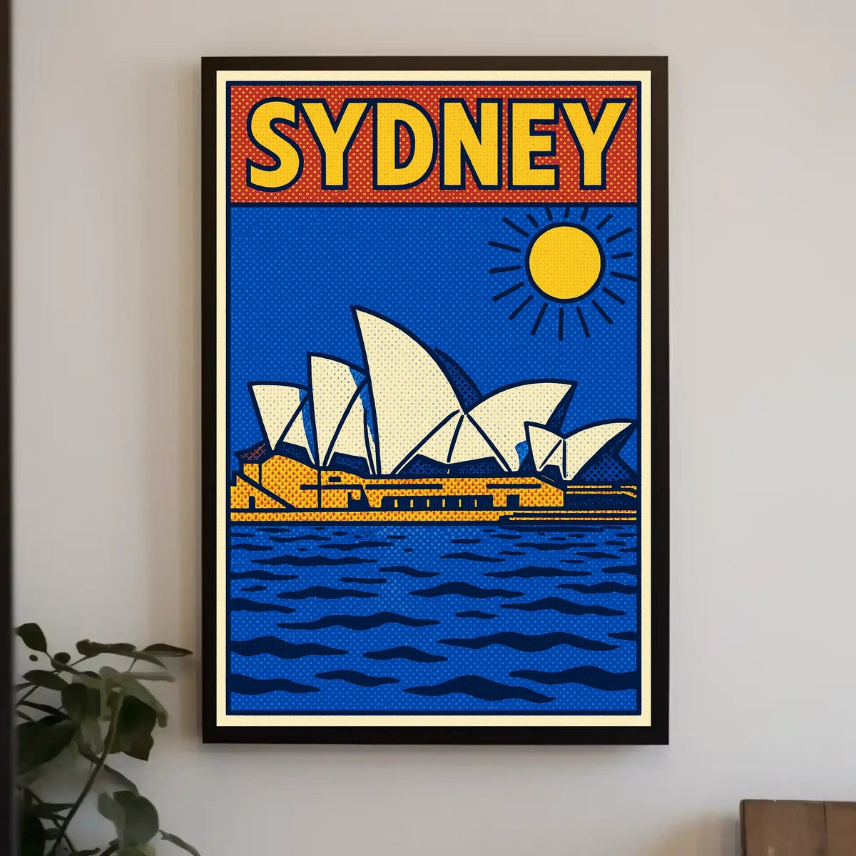 Sydney Pop Art Poster