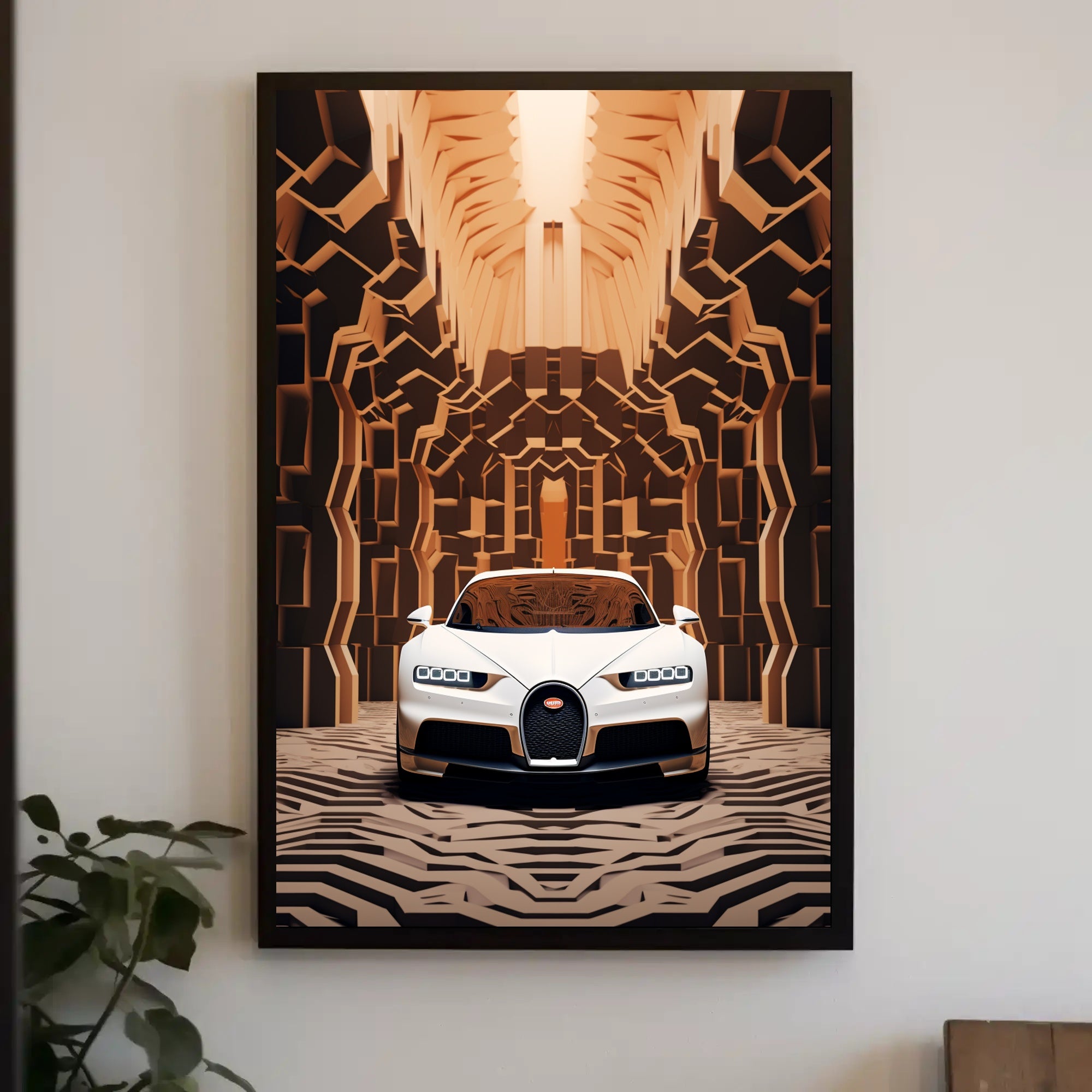 Futuristic Elegance Poster