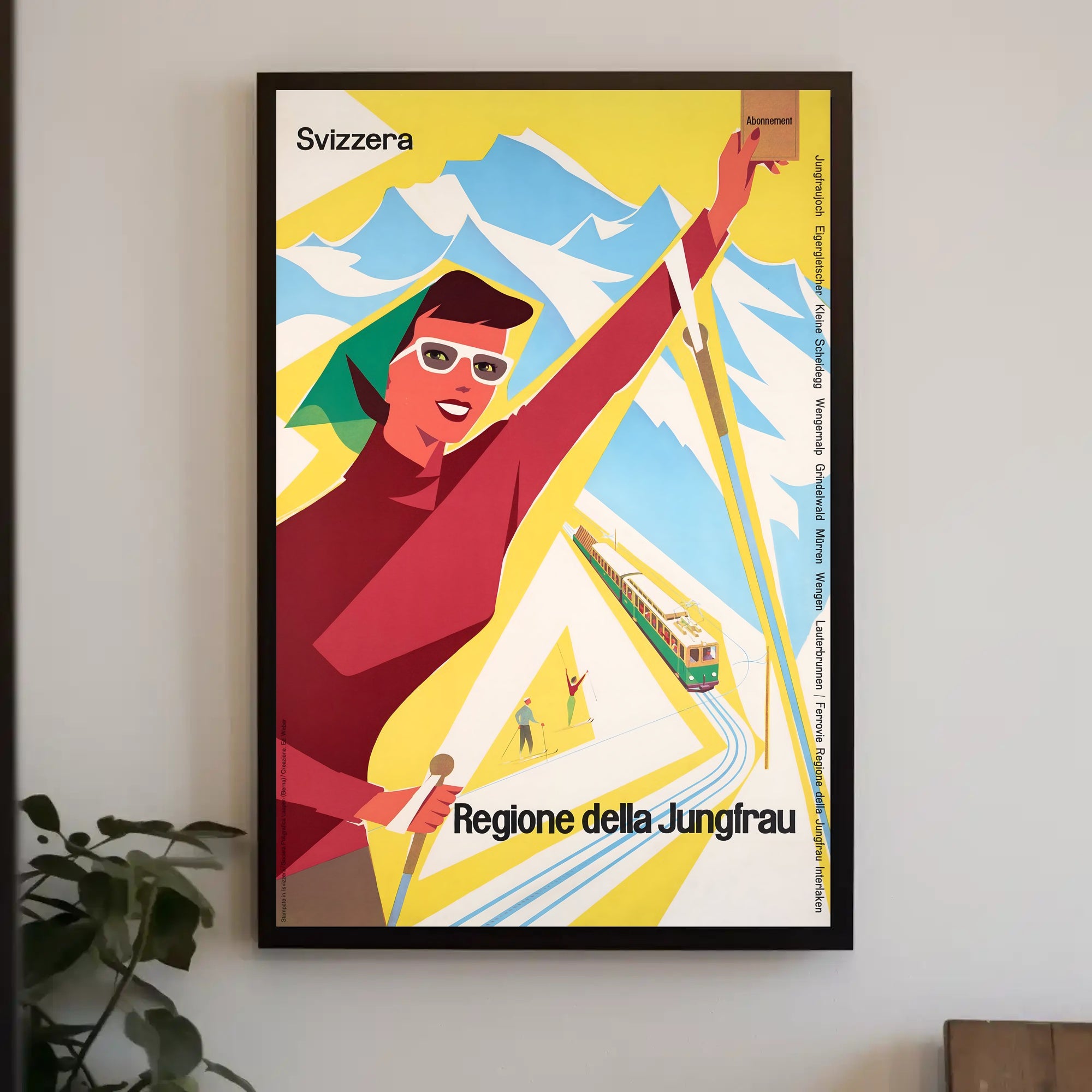 Discover the Jungfrau Region Poster PosterGoat