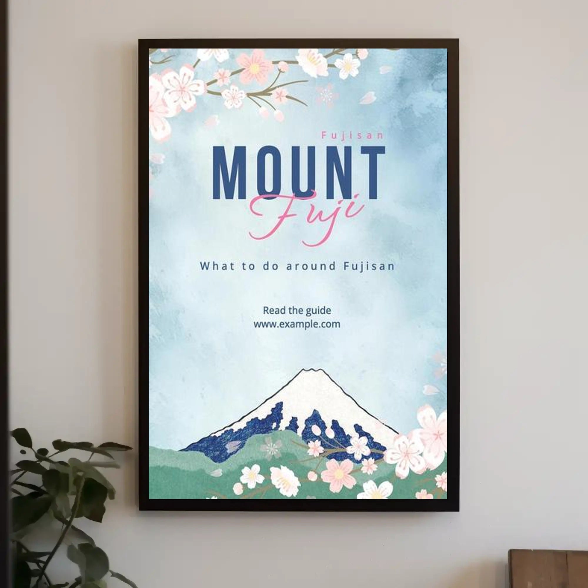 Explore Mount Fuji Poster PosterGoat