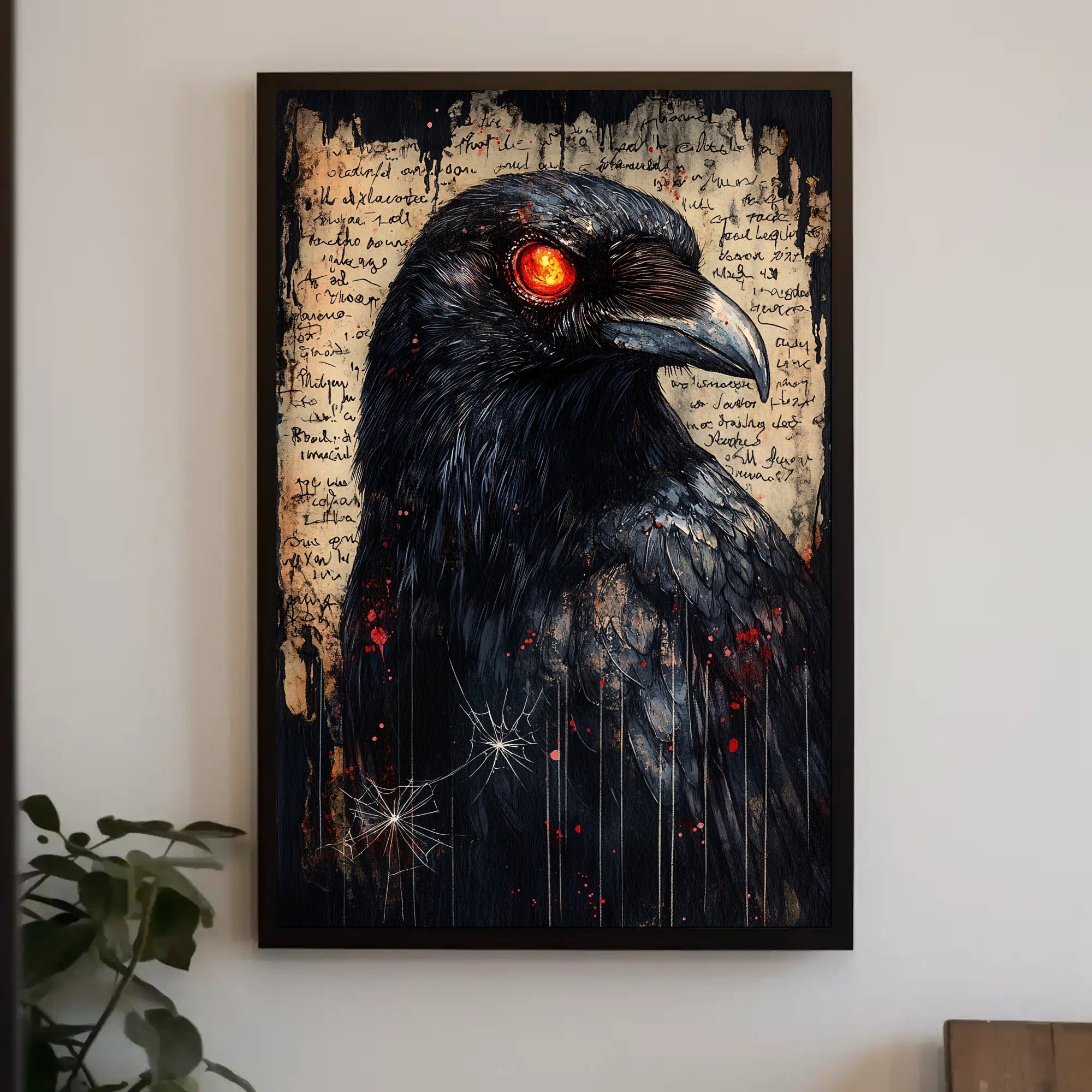 The Enigmatic Raven Poster
