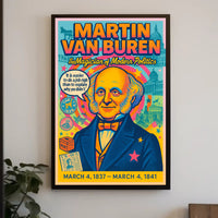 Martin Van Buren The Magician of Modern Politics Poster PosterGoat