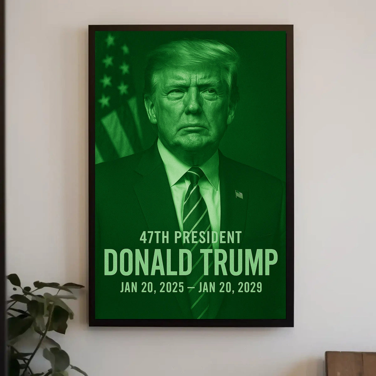 Donald Trump 47th President Poster