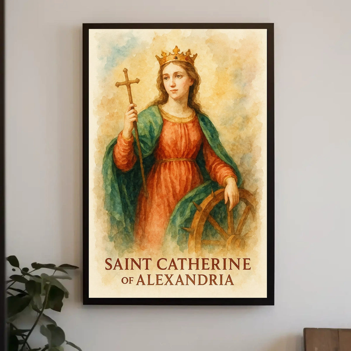 Saint Catherine of Alexandria Poster