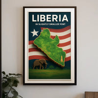 Liberia A Unique Perspective Poster PosterGoat