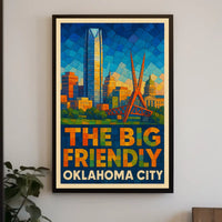 The Big Friendly Oklahoma City Poster