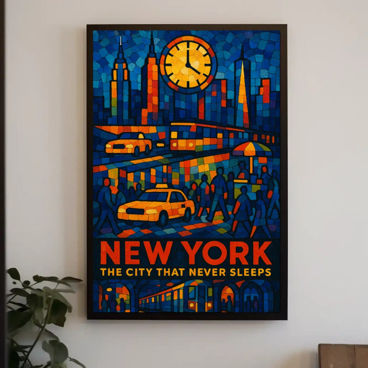 New York The City That Never Sleeps Poster