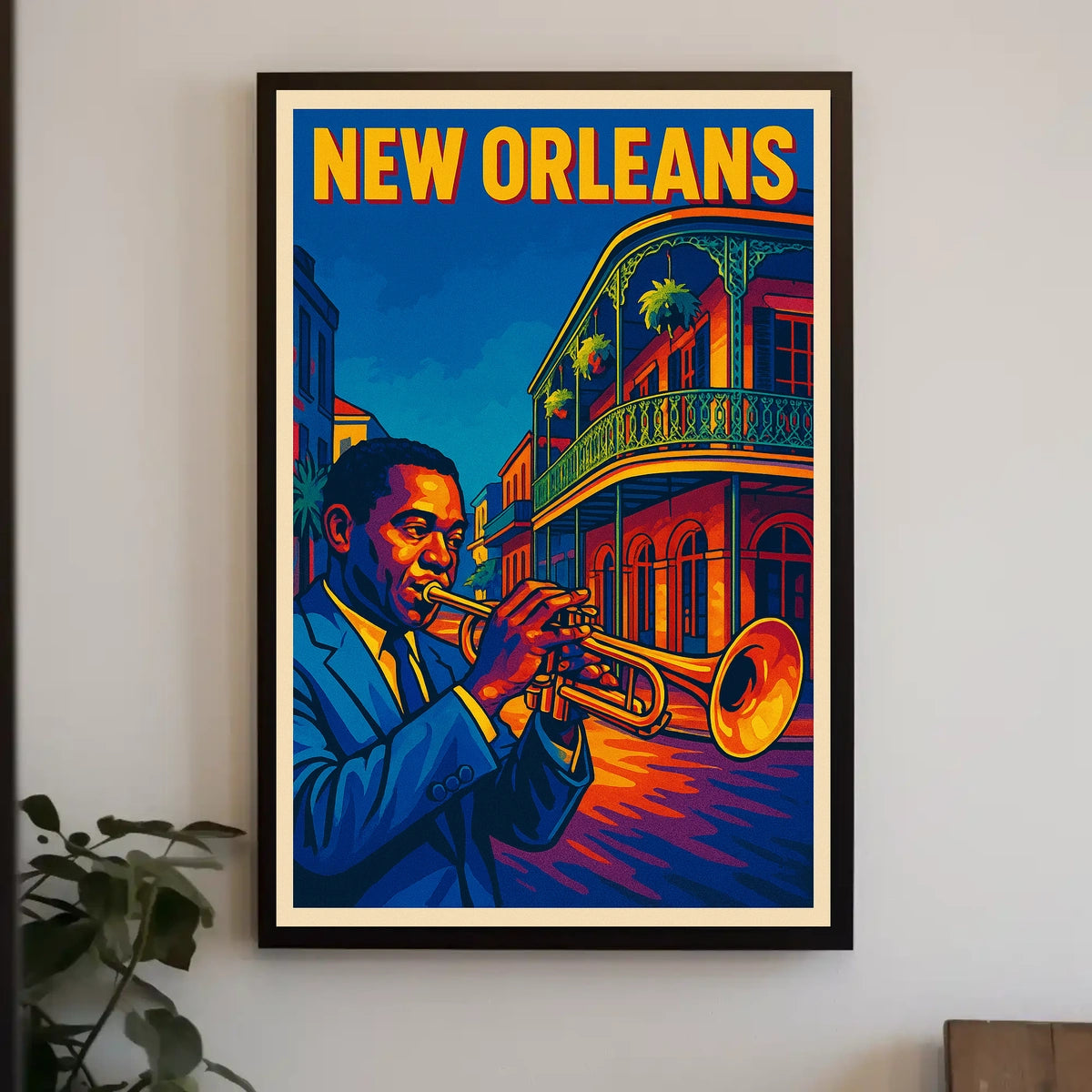 New Orleans Jazz Vibes Poster